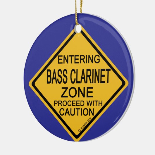 Eingang der Bass-Klarinettenzone Keramik Ornament (Links)