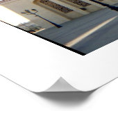 Eingang der Großen Moschee, Manama, Bahrain Poster (Ecke)