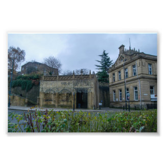 Eingang der Kathedrale von Bradford Fotodruck