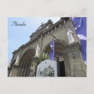 Eingang der Mantilla-Kathedrale Postkarte