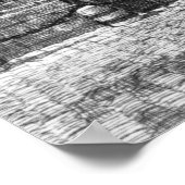 Eingang des Gefängnisses "La Petite Force" Poster (Ecke)