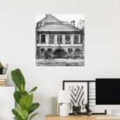 Eingang des Gefängnisses "La Petite Force" Poster (Heimbüro)