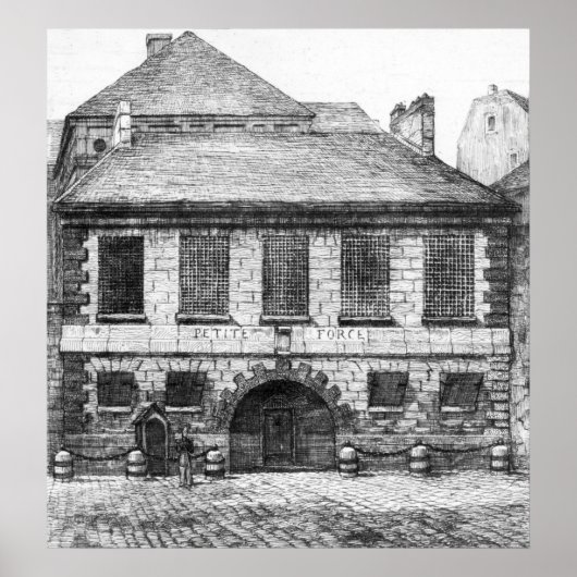 Eingang des Gefängnisses "La Petite Force" Poster (Vorne)
