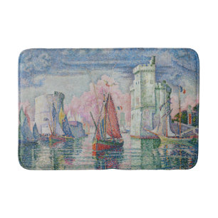 Eingang des Hafens von La Rochelle, Paul Signac Badematte