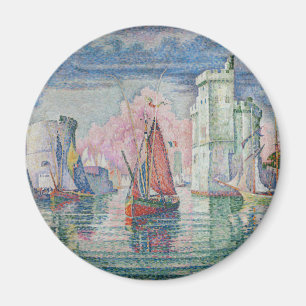 Eingang des Hafens von La Rochelle, Paul Signac Magnet