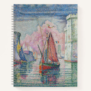 Eingang des Hafens von La Rochelle, Paul Signac Notizblock