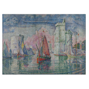 Eingang des Hafens von La Rochelle, Paul Signac Schneidebrett