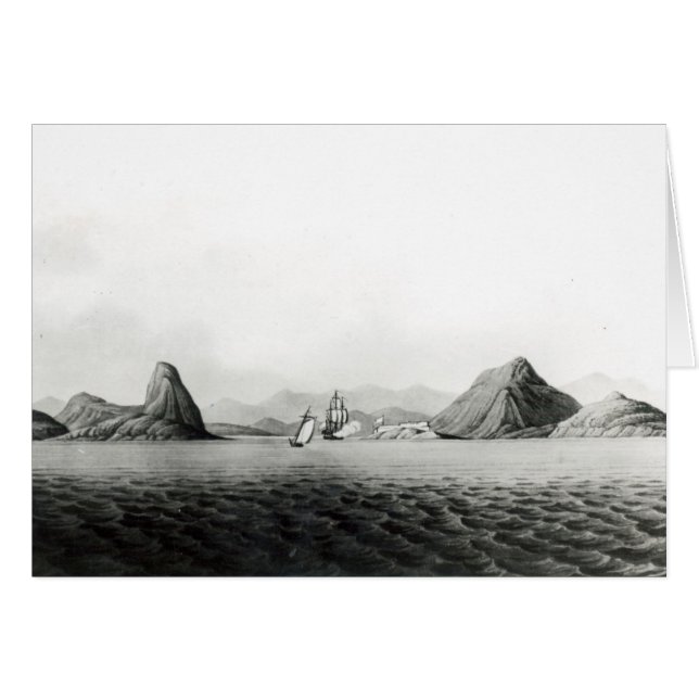 Eingang des Hafens von Rio de Janeiro (Vorderseite (Horizontal))