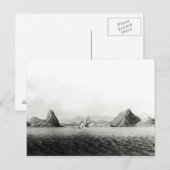 Eingang des Hafens von Rio de Janeiro Postkarte (Vorne/Hinten)