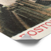 Eingang des öffentlichen Gartens zur U-Bahn Poster (Ecke)