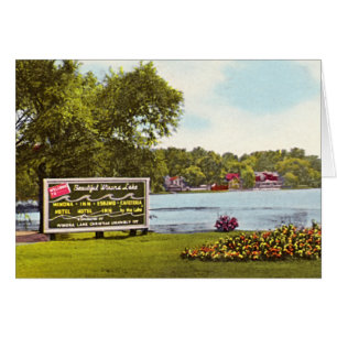 Eingang des Winona See-, Indiana