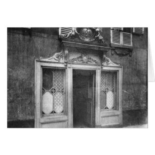 Eingang eines Bordels in Paris
