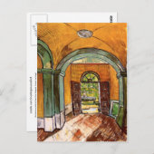 Eingang Hall Saint-Paul Hospital Vincent van Gogh Postkarte (Vorne/Hinten)