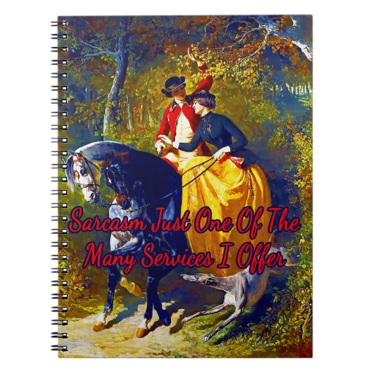 Eingang in den Wald von Alfred De Dreux Notizblock (Vorderseite)