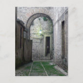 Eingang in Erice Sizilien Postkarte (Vorderseite)