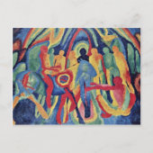 Eingang in Jerusalem durch Morgner Wilhelm Postkarte (Vorderseite)