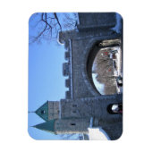 Eingang in Old Quebec City, Quebec, Kanada Magnet (Vertikal)
