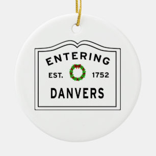 Eingang Massachusetts Danvers Keramik Ornament