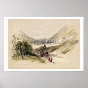 Eingang nach Nablous, 17. April 1839, Platte 41 fü Poster