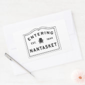 Eingang Nantasket Hull Ma Rechteckiger Aufkleber (Umschlag)
