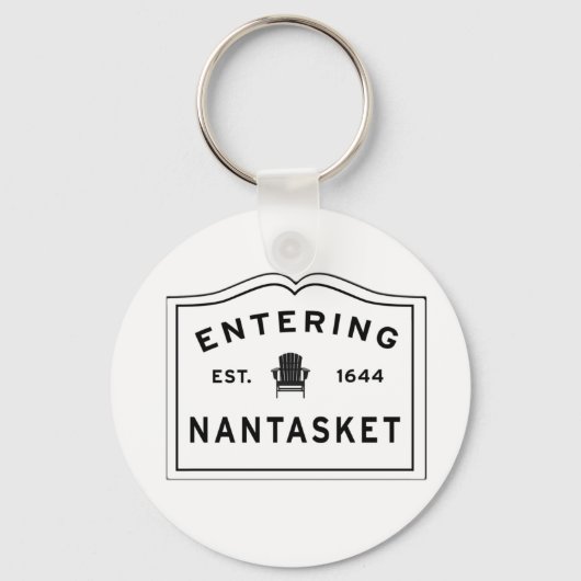 Eingang Nantasket Hull Ma Schlüsselanhänger (Vorderseite)