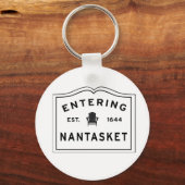 Eingang Nantasket Hull Ma Schlüsselanhänger (Vorderseite)
