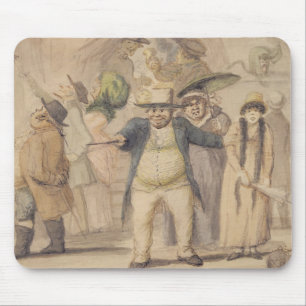 Eingang Pidcocks zum Ausstellungs-Zelt an einer Mousepad