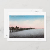 Eingang Santa Fe RailroadAntioch, CA Postkarte (Vorne/Hinten)