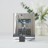 Eingang, Ventura High School, Kalifornien Postkarte (Stehend Vorderseite)