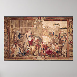 Eingang von Alexander III das große in Poster