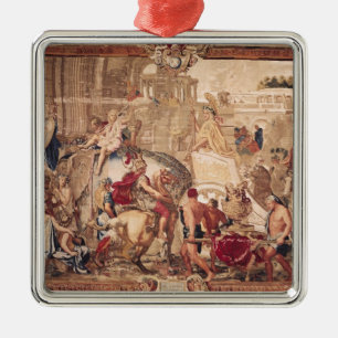 Eingang von Alexander III das große in Silbernes Ornament