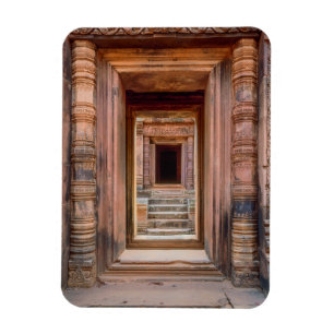 Eingang von Angkor Wat, Kambodscha Magnet