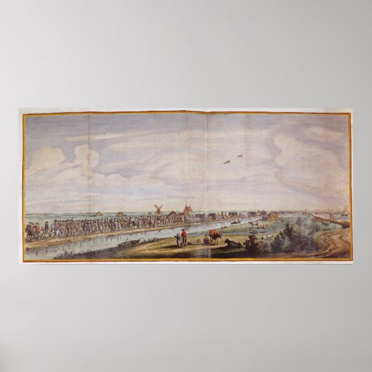 Eingang von Marie de' Medici in Holland Poster (Vorne)