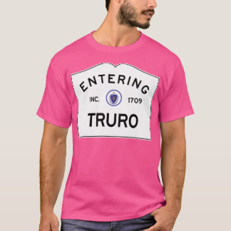 Eingang von Truro Massachusetts - Mas-Gemeinschaft T-Shirt