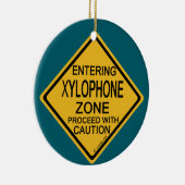 Eingang Xylophon Zone Keramik Ornament (Rechts)