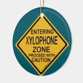 Eingang Xylophon Zone Keramik Ornament (Links)