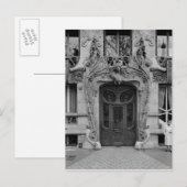 Eingang zu den Appartements 2 Postkarte (Vorne/Hinten)