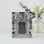 Eingang zu den Appartements 2 Postkarte (Stehend Vorderseite)