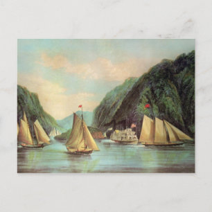Eingang zu den Highlands Vintage-Postkarte Postkarte