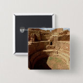 Eingang zu einem Kiva, errichtet c.11th-14th Button (Vorne & Hinten)