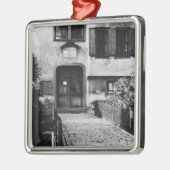 Eingang zu Johann Sebastian Bachs Haus Ornament Aus Metall (Links)