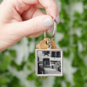 Eingang zu Johann Sebastian Bachs Haus Schlüsselanhänger (Hand)