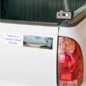 Eingang zu Sanibel Strand Autoaufkleber (Auf Lkw)