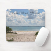 Eingang zu Sanibel Strand Mousepad (Mit Mouse)