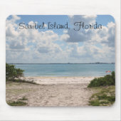 Eingang zu Sanibel Strand Mousepad (Vorne)