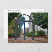 Eingang zum Archetto in der Uni Postkarte (Vorne/Hinten)