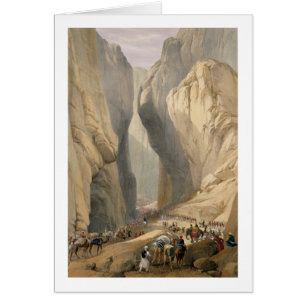 Eingang zum Bolan Durchlauf von Dadur, von 'Sketc