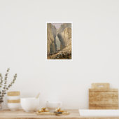 Eingang zum Bolanpass von Dadur, von "Sketc. Poster (Küche)