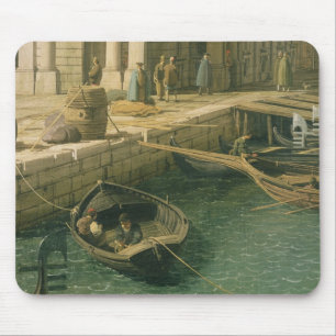 Eingang zum Canal Grande: West schauen, c.1738- Mousepad
