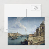Eingang zum Canale Grande Postkarte (Vorne/Hinten)